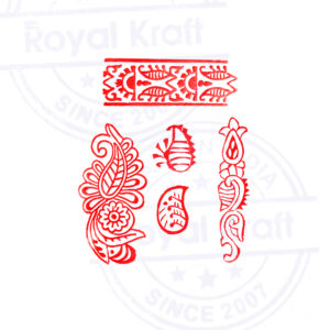 Paisley Wooden Stamps - Set