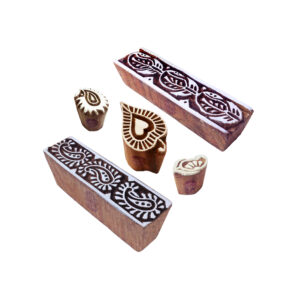 Border Wooden Stamps - Set