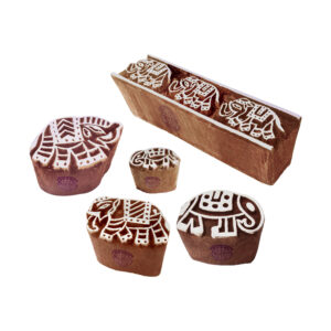 Animal Wooden Stamps - Set
