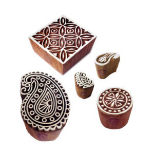 Paisley Wooden Stamps - Set