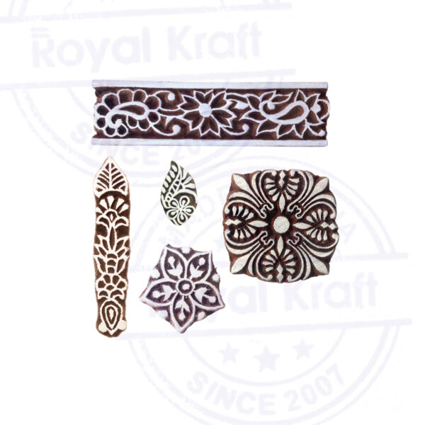 Assorted Wooden Stamps - Set