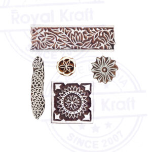 Assorted Wooden Stamps - Set