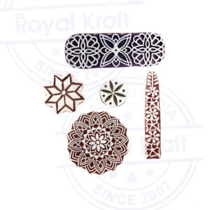 Round Wooden Stamps - Set