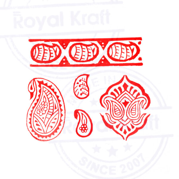 Paisley Wooden Stamps - Set