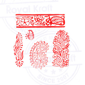 Paisley Wooden Stamps - Set