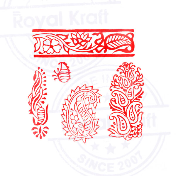Paisley Wooden Stamps - Set