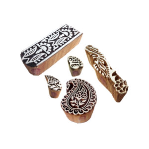 Paisley Wooden Stamps - Set