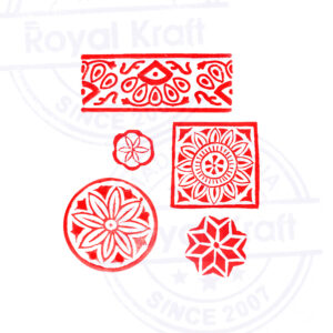 Assorted Wooden Stamps - Set