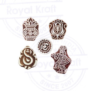 Religious Wooden Stamps - Set