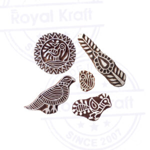 Animal Wooden Stamps - Set