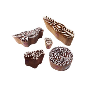 Animal Wooden Stamps - Set