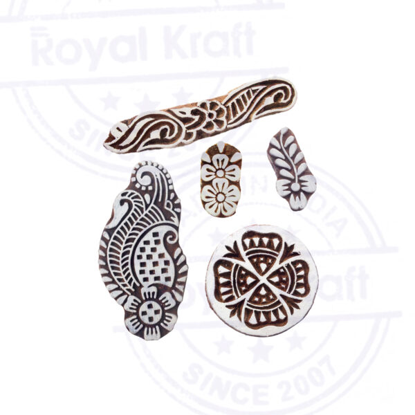 Assorted Wooden Stamps - Set