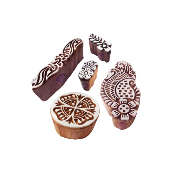 Assorted Wooden Stamps - Set