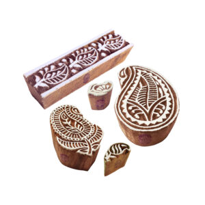 Paisley Wooden Stamps - Set