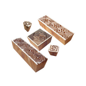 Border Wooden Stamps - Set