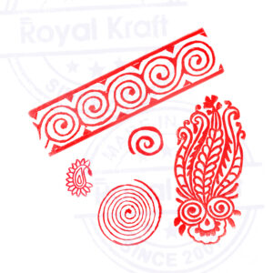 Round Wooden Stamps - Set