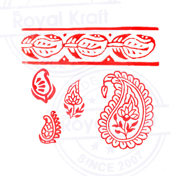 Paisley Wooden Stamps - Set