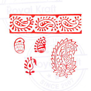 Paisley Wooden Stamps - Set