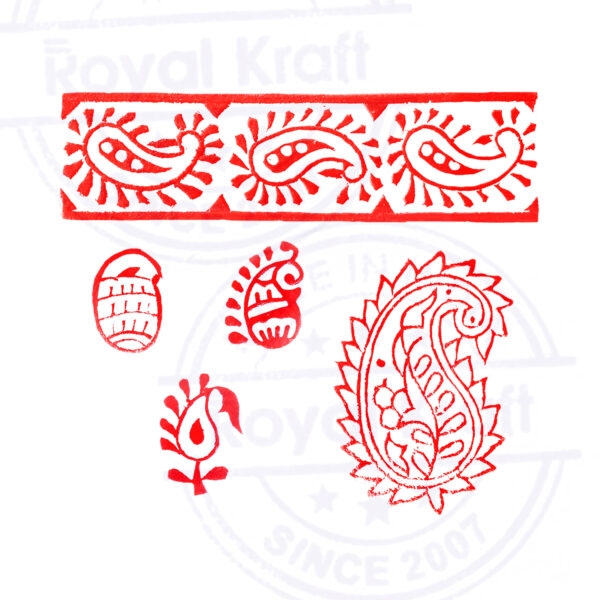 Paisley Wooden Stamps - Set