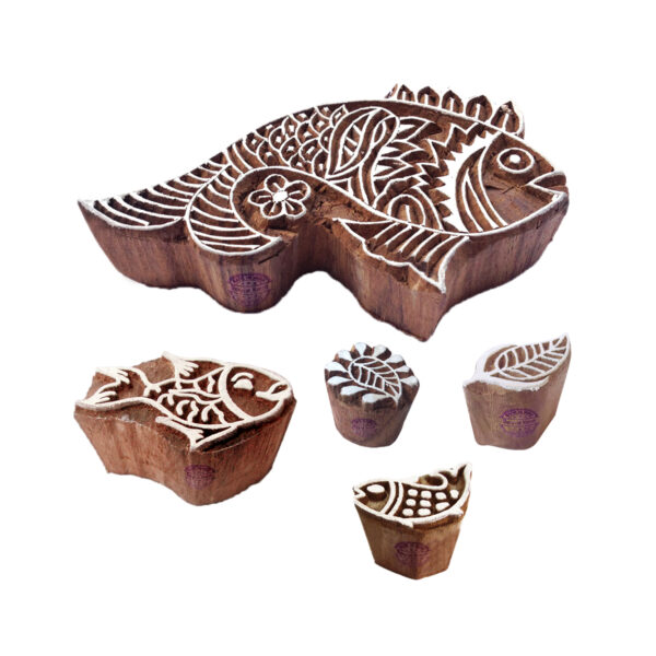 Animal Wooden Stamps - Set