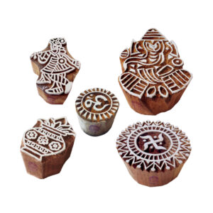 Religious Wooden Stamps - Set