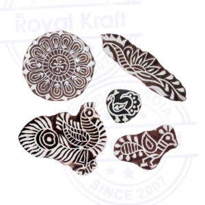Animal Wooden Stamps - Set