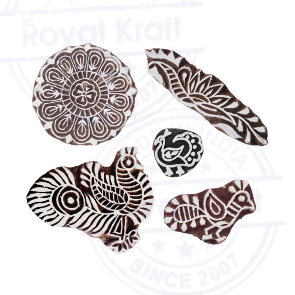 Animal Wooden Stamps - Set