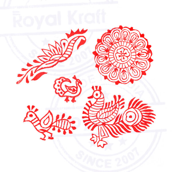 Animal Wooden Stamps - Set