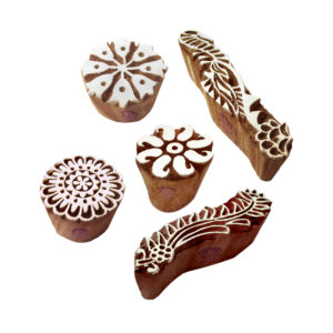 Round Wooden Stamps - Set