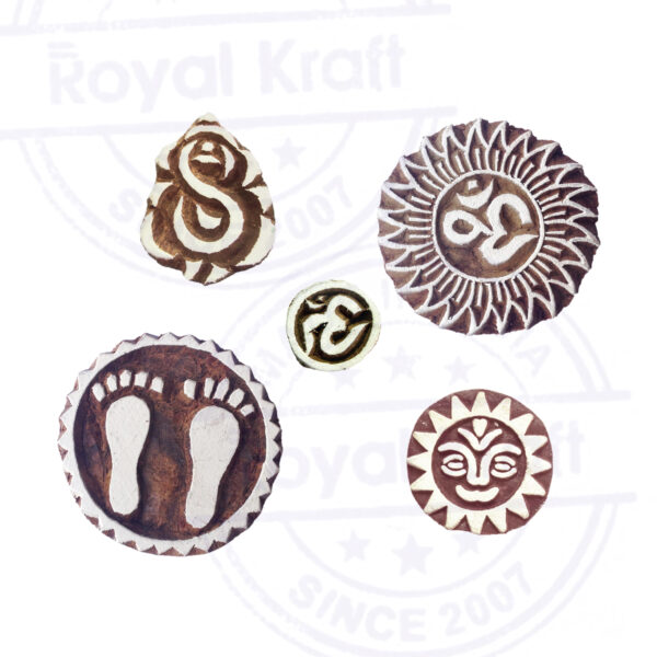 Religious Wooden Stamps - Set
