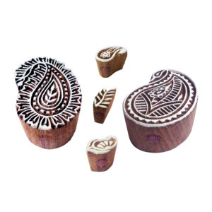 Paisley Wooden Stamps - Set