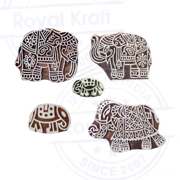 Animal Wooden Stamps - Set