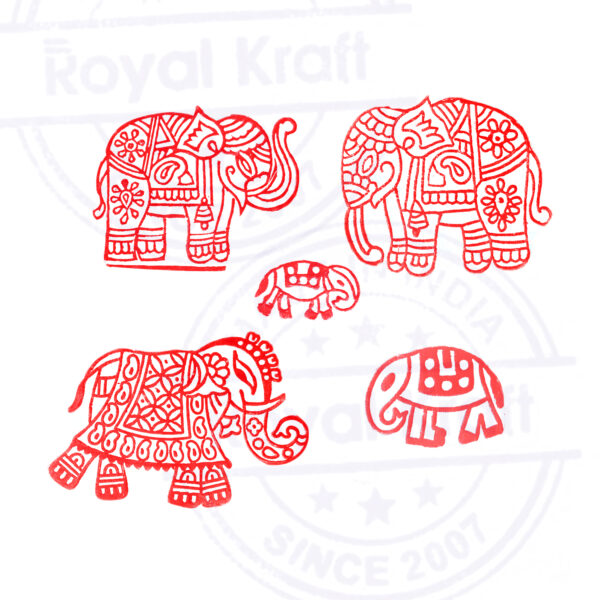 Animal Wooden Stamps - Set