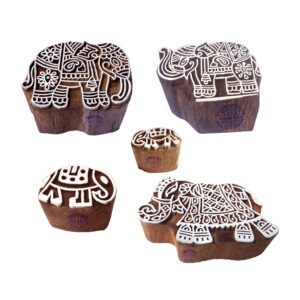 Animal Wooden Stamps - Set