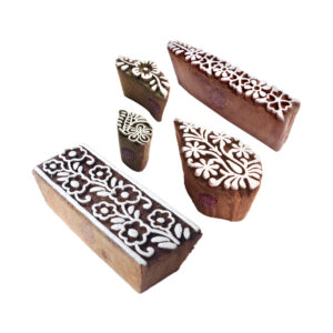 Indian Wooden Stamps - Set