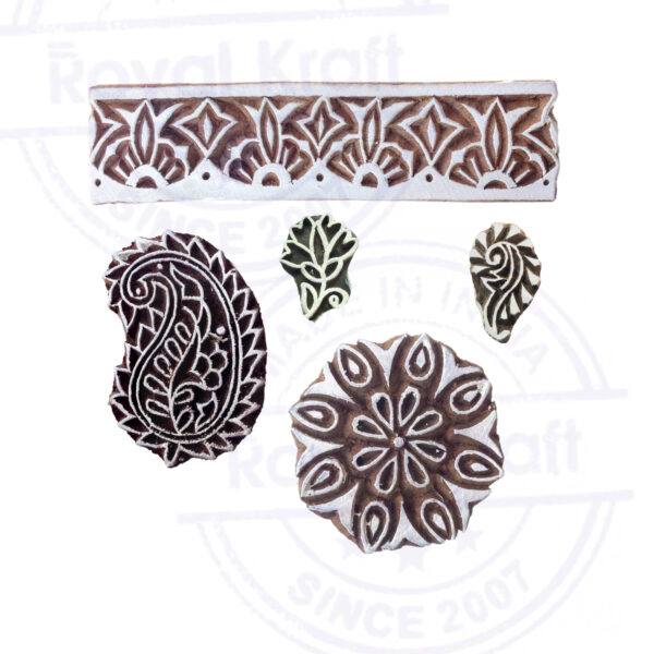 Assorted Wooden Stamps - Set