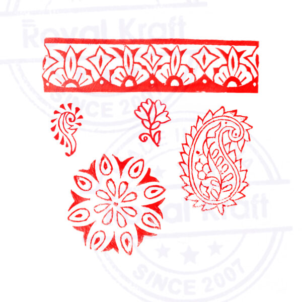 Assorted Wooden Stamps - Set