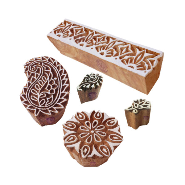 Assorted Wooden Stamps - Set