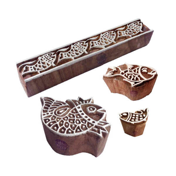 Animal Wooden Stamps - Set