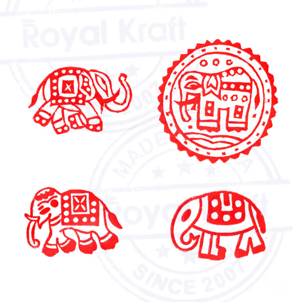 Animal Wooden Stamps - Set