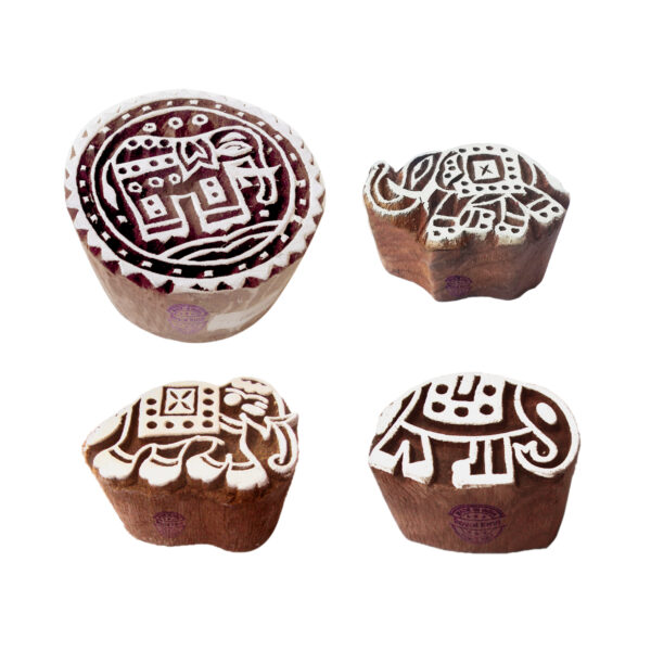 Animal Wooden Stamps - Set