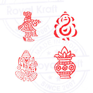 Religious Wooden Stamps - Set