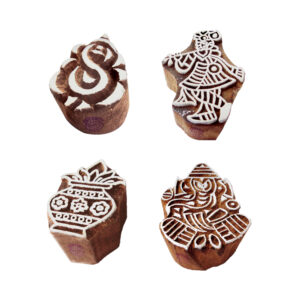 Religious Wooden Stamps - Set
