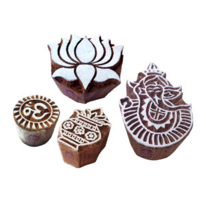 Religious Wooden Stamps - Set