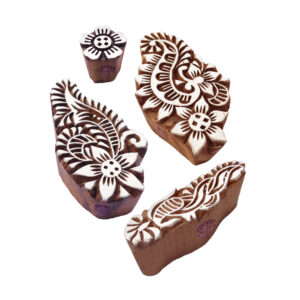 Paisley Wooden Stamps - Set