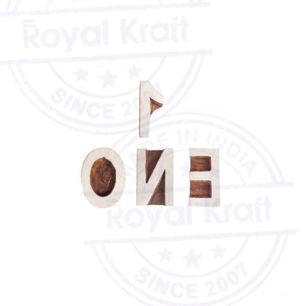 Educational Wooden Stamps - Set
