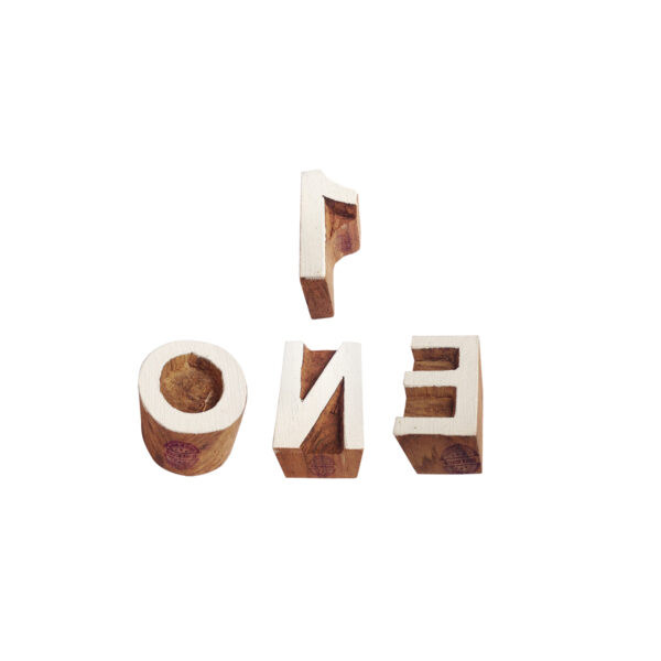 Educational Wooden Stamps - Set