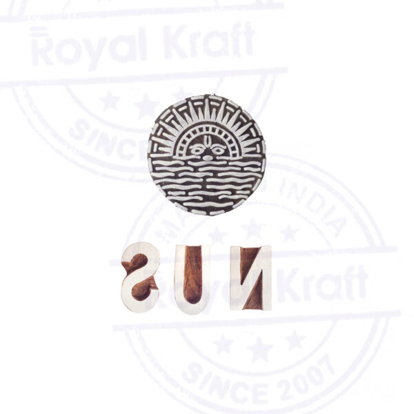 Educational Wooden Stamps - Set