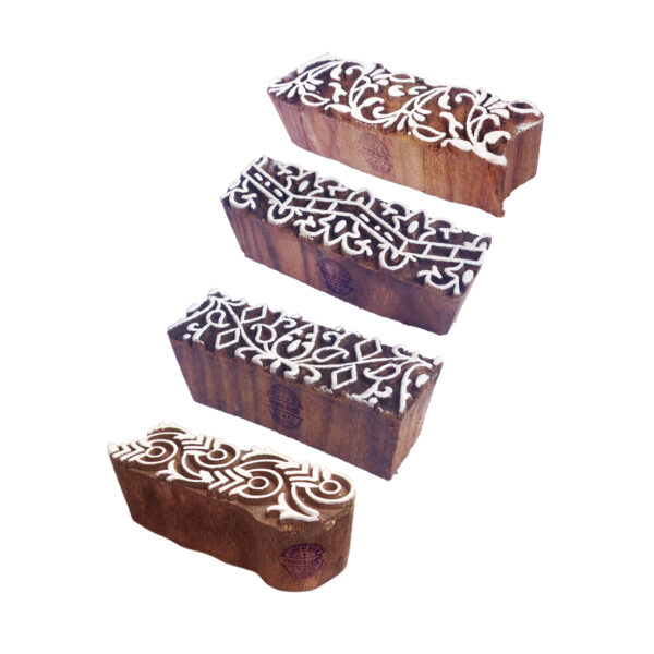 Border Wooden Stamps - Set