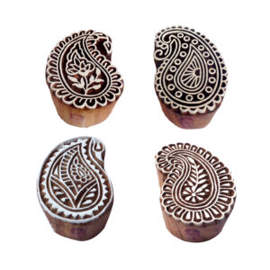 Paisley Wooden Stamps - Set